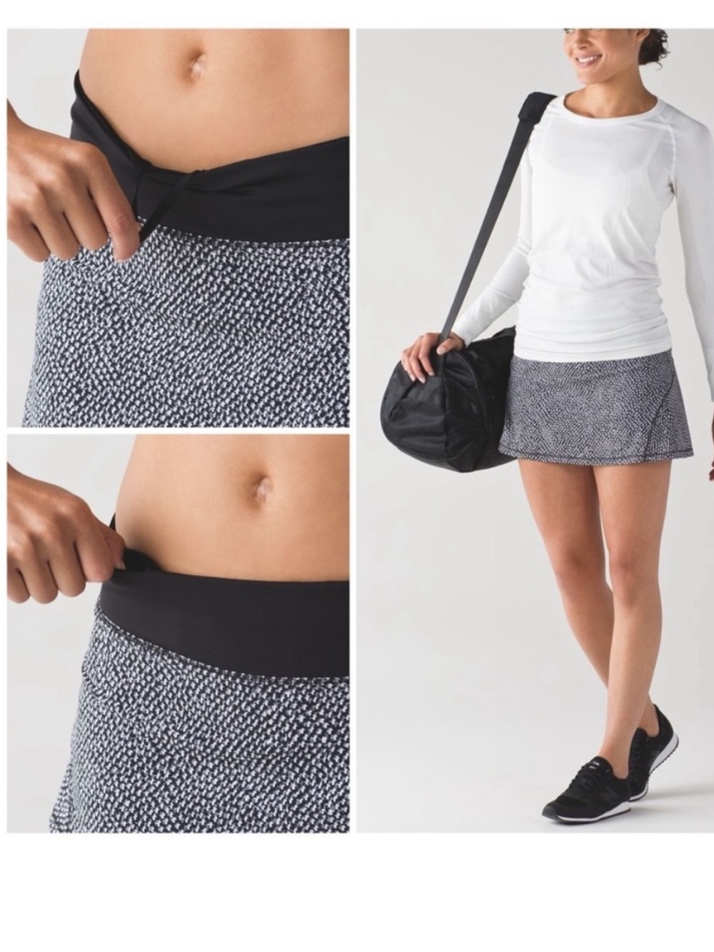 Lululemon Mid-rise Circuit Breaker Skort, Sz 8 Tall